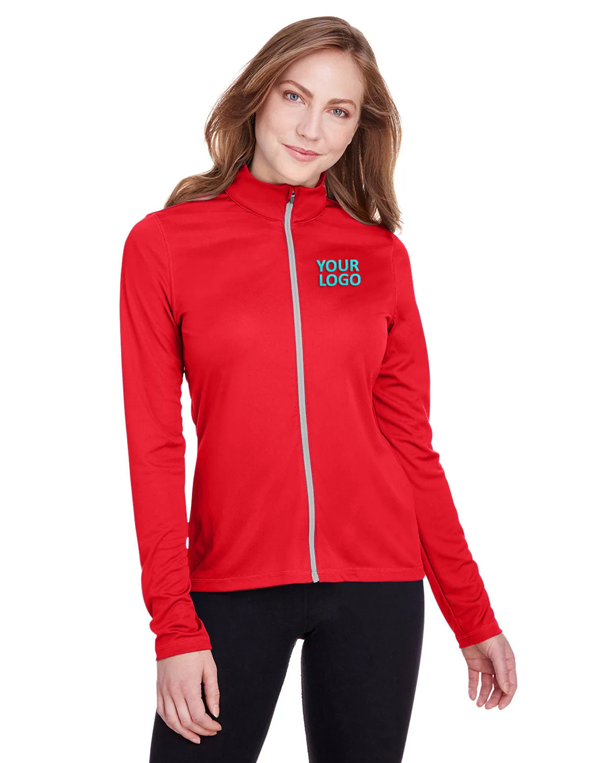 Puma Golf Ladies Icon Full-Zip, High Risk Red