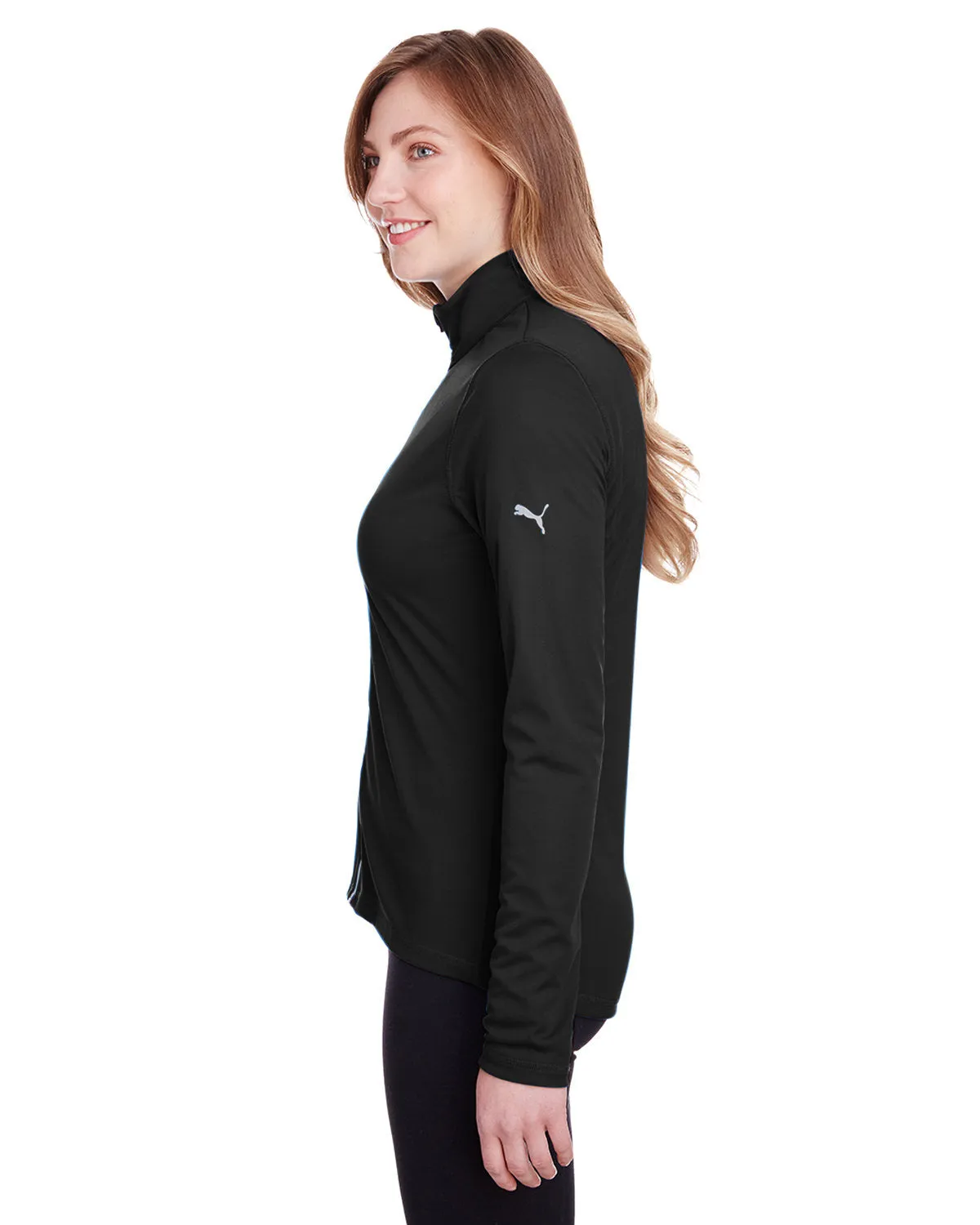 Puma Golf Ladies Icon Full-Zip, Puma Black