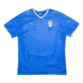 PUMA Italia Mens Football Shirt Jersey Blue L