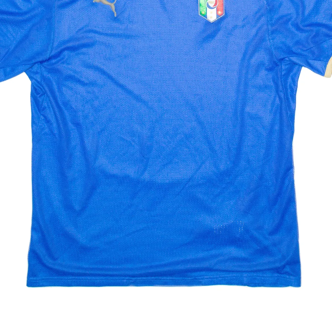 PUMA Italia Mens Football Shirt Jersey Blue L