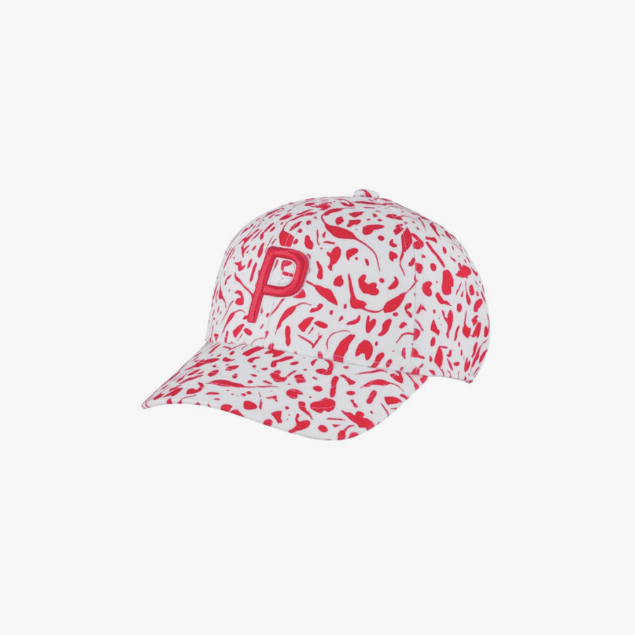 Puma Ladies Chelsea P Adjustable Cap Teaberry/Bright White