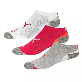 Puma Ladies Pounce Low Cut Golf Socks - 3 Pairs