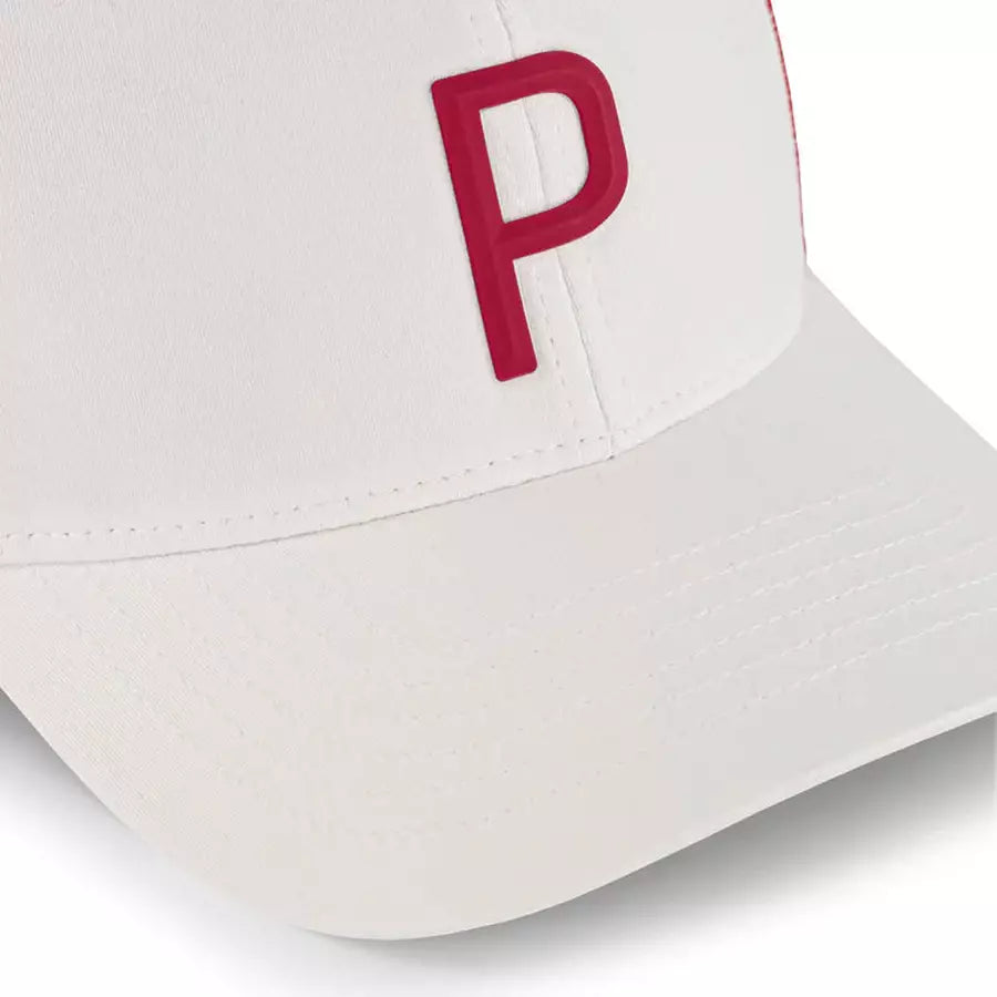 Puma Maple Printed Snapback Cap - White