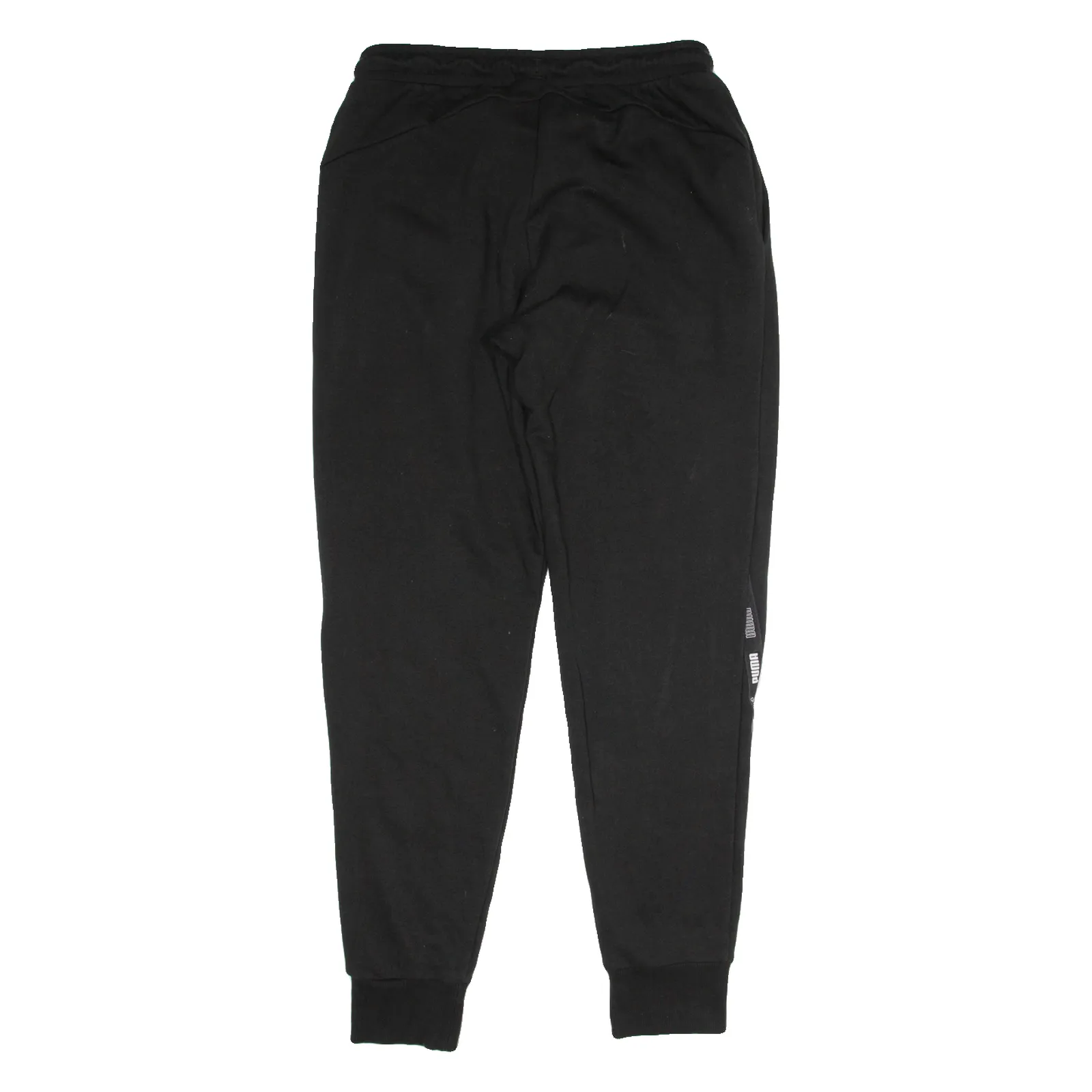 PUMA Mens Joggers Black Tapered M W34 L30