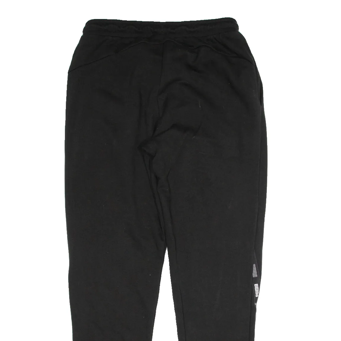 PUMA Mens Joggers Black Tapered M W34 L30