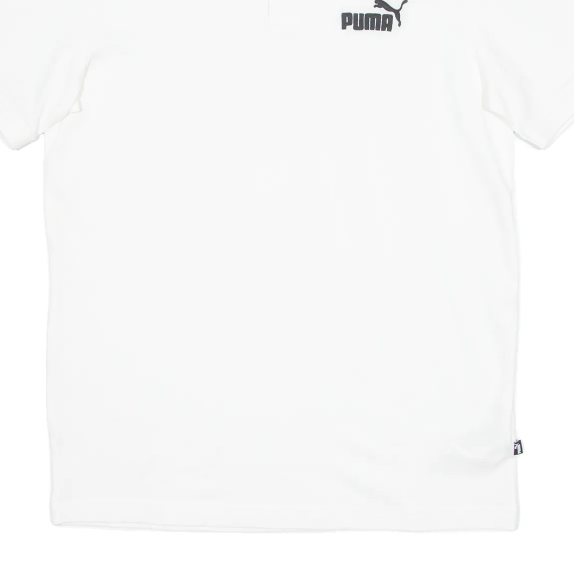 PUMA Mens Polo Shirt White S