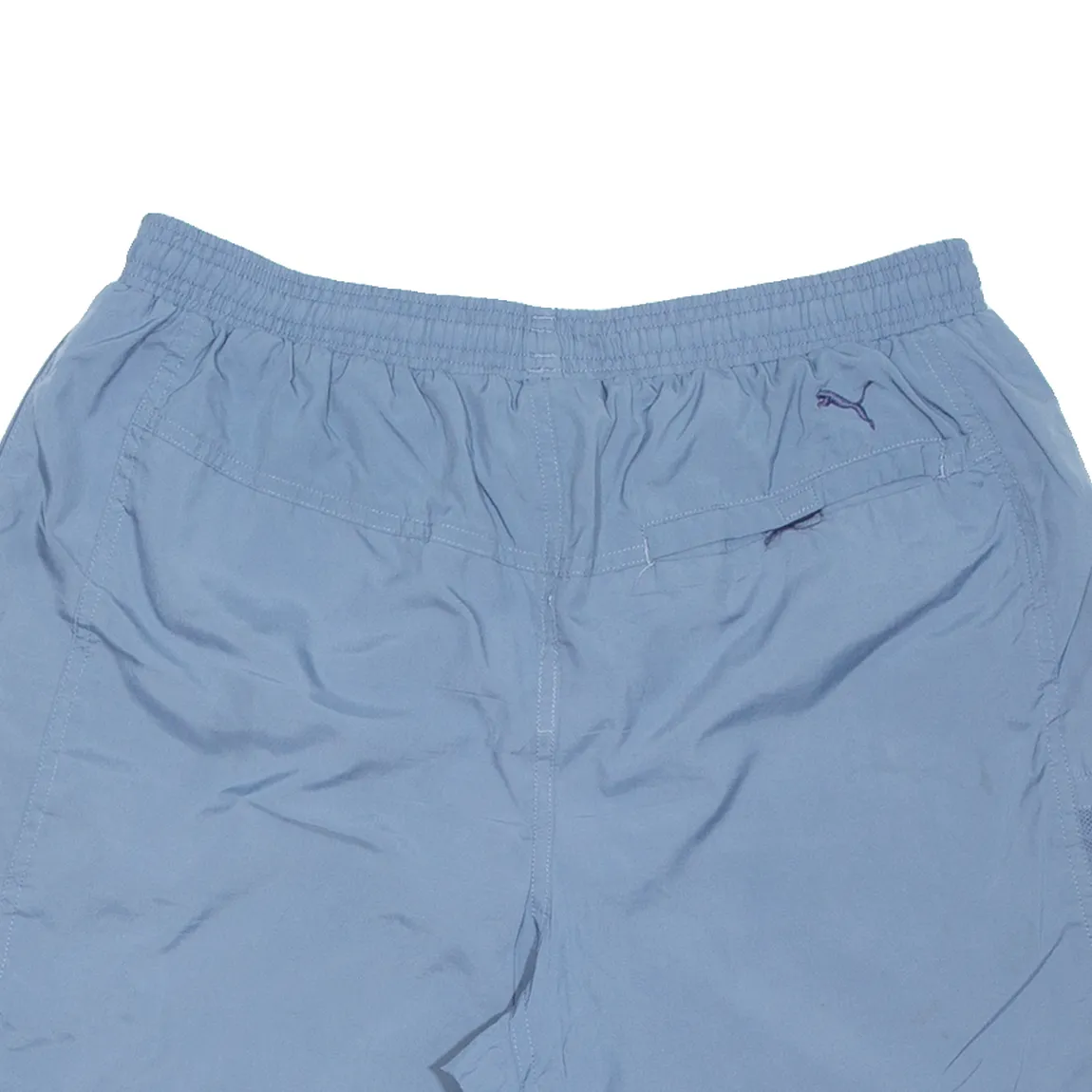 PUMA Mesh Lined Mens Swimming Shorts Blue L W30