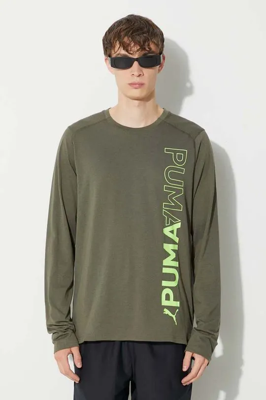 Puma T-shirt 520900 menﾒs green color