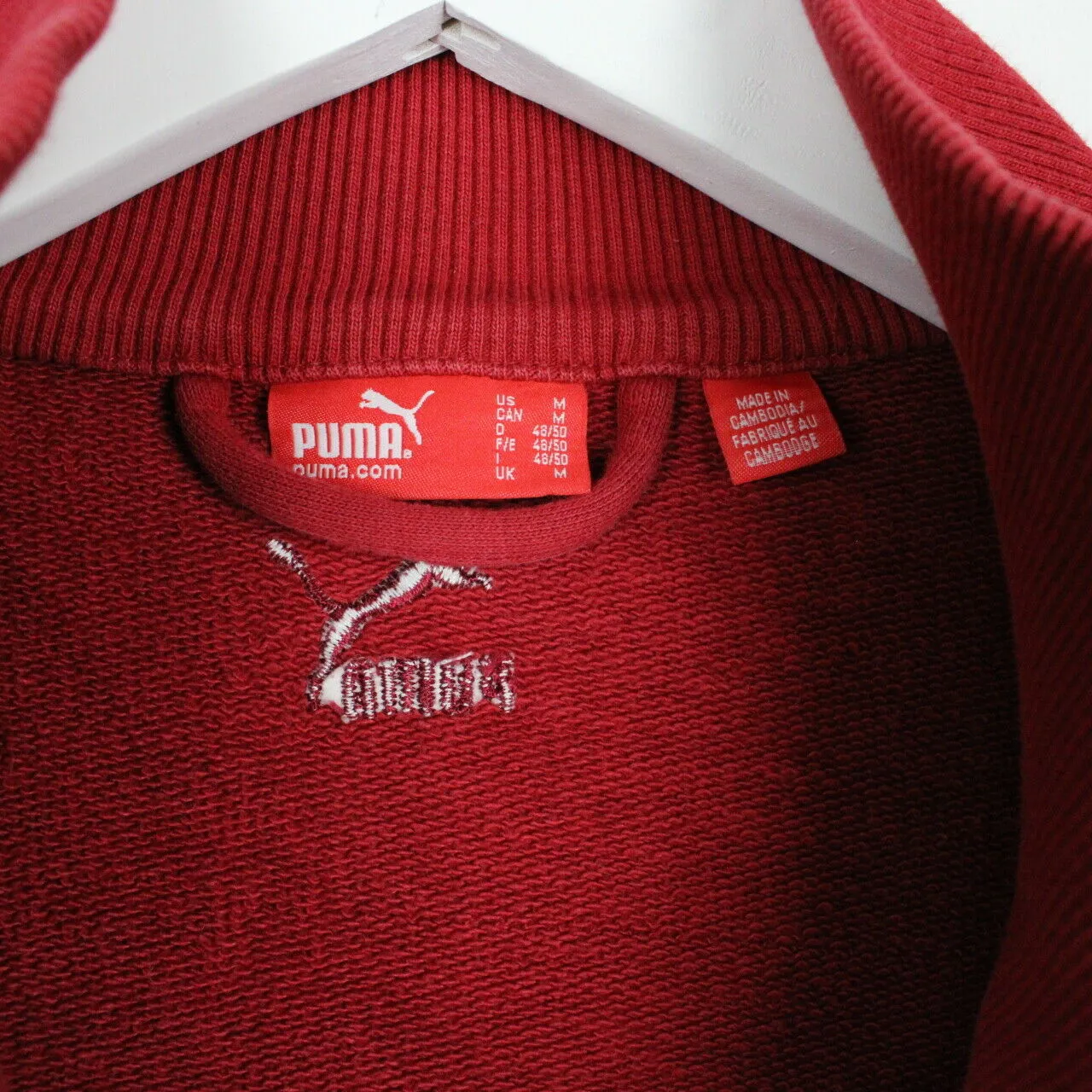 PUMA Track Top Jacket Red | Medium