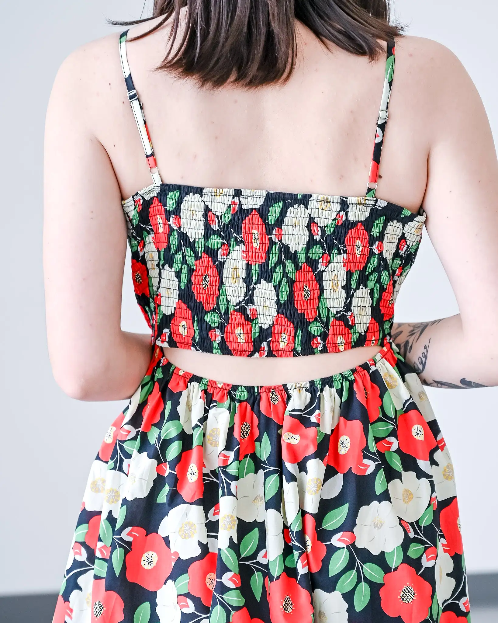 S-3X Cheekwood Floral Mini Dress