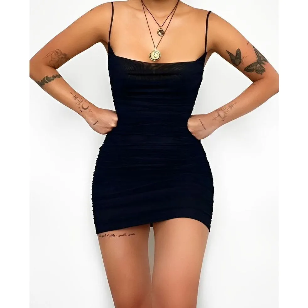 Sexy Sleeveless Mini Dress