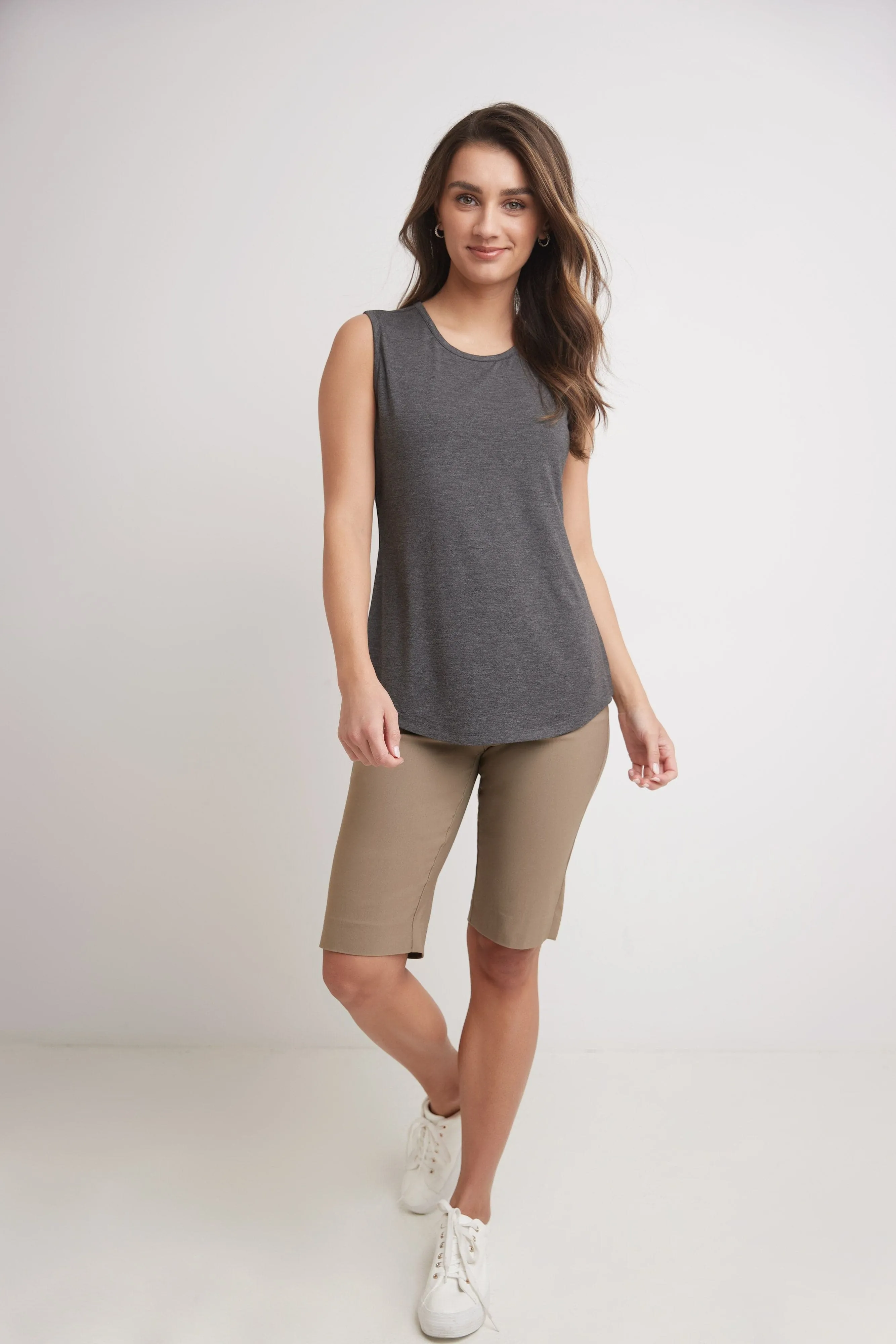 Sleeveless Business Casual Top