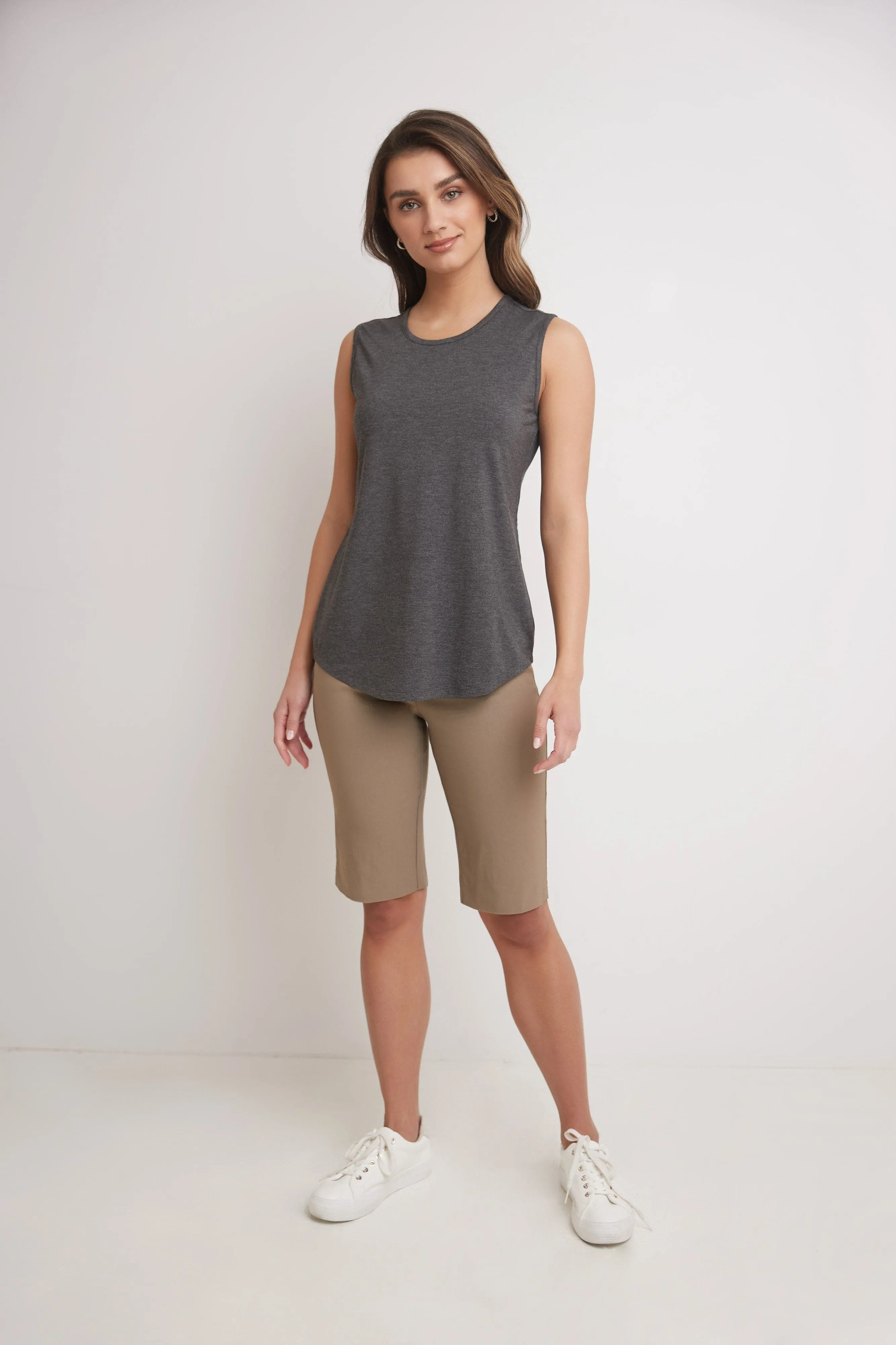 Sleeveless Business Casual Top