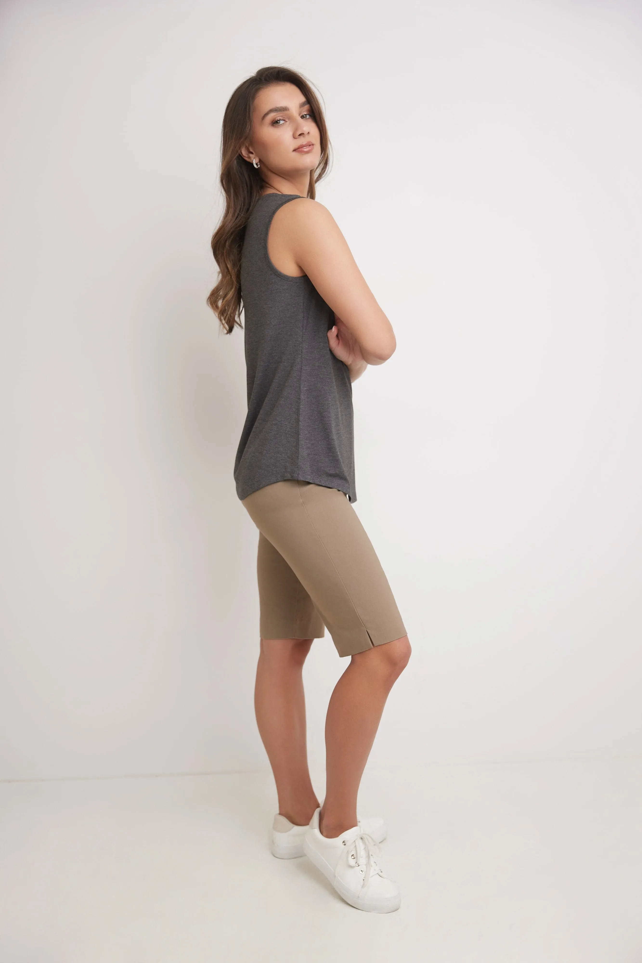 Sleeveless Business Casual Top