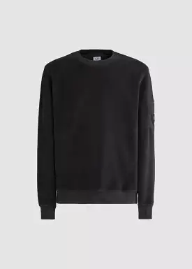 Sweat-shirt C.P. Company Brushed Noir