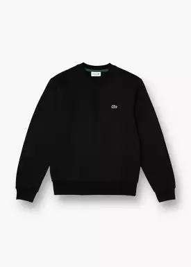 Sweat-shirt Lacoste iconique noir