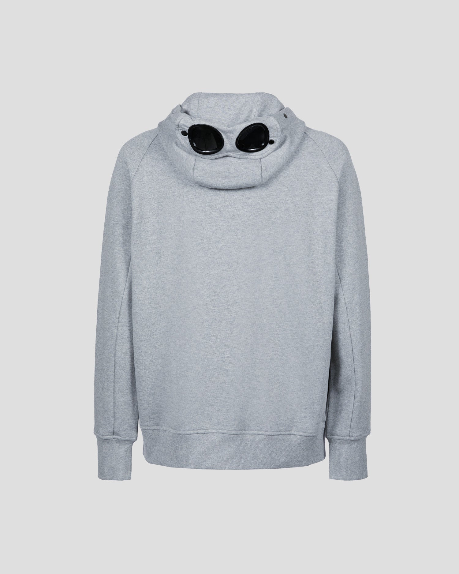 Sweat-shirt zippé C.P. Company goggle gris