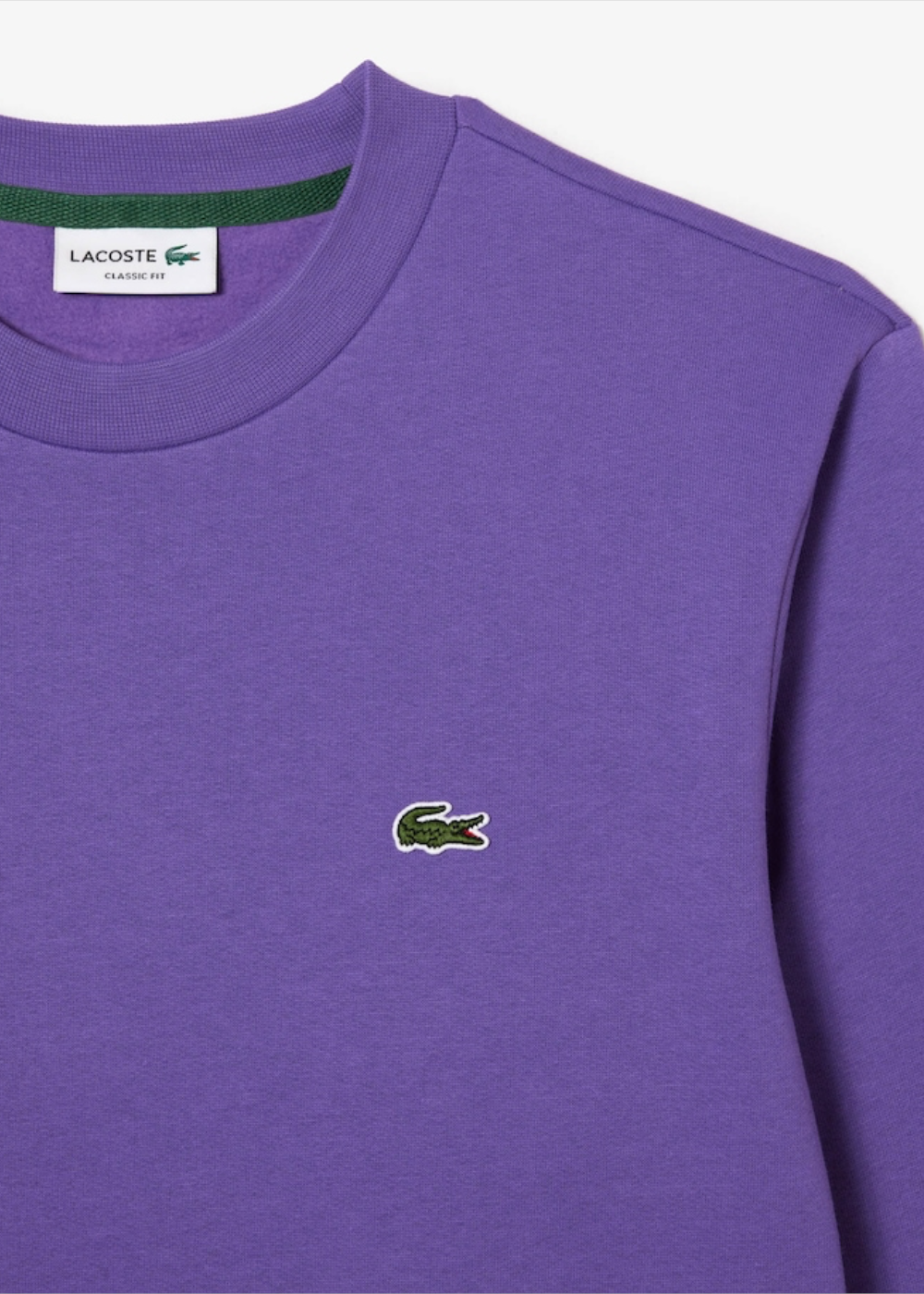 Sweatshirt  Lacoste iconique violet