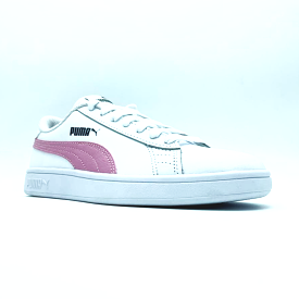 Tenis Puma Smash V2 Blanco Para Mujer