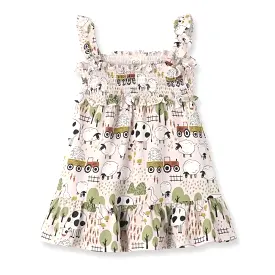 Tesa Babe Bamboo Dress in Farmyard