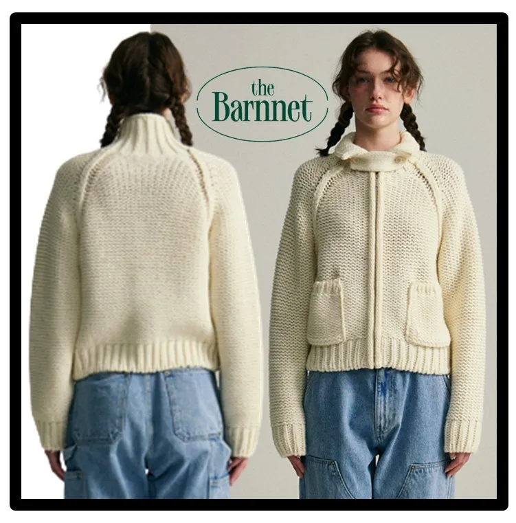 The Barnnet  |Street Style Logo Cardigans