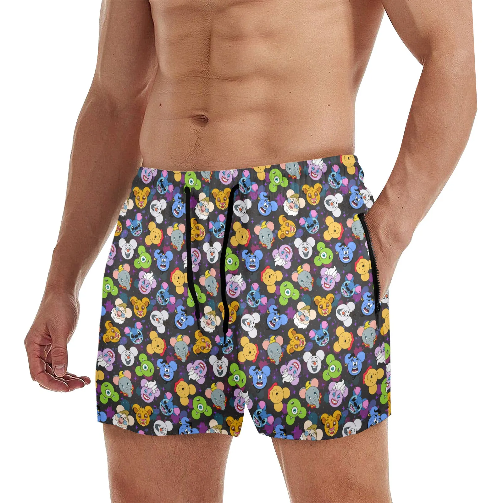 The Magical Gang Men's Quick Dry Athletic Shorts