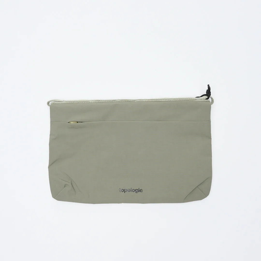 Topologie - Wares Bags Flat Sacoche Small (Moss Papery)