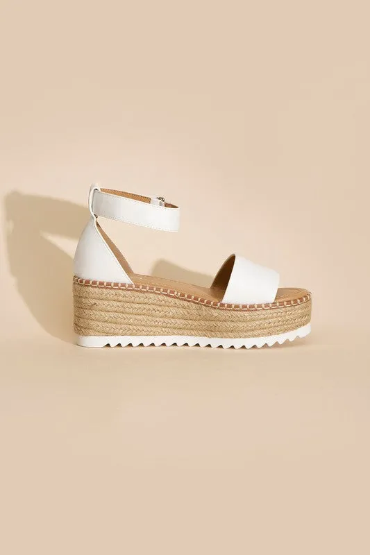 TUCKIN PLATFORM ESPADRILLE SANDALS