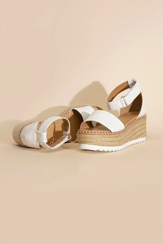 TUCKIN PLATFORM ESPADRILLE SANDALS