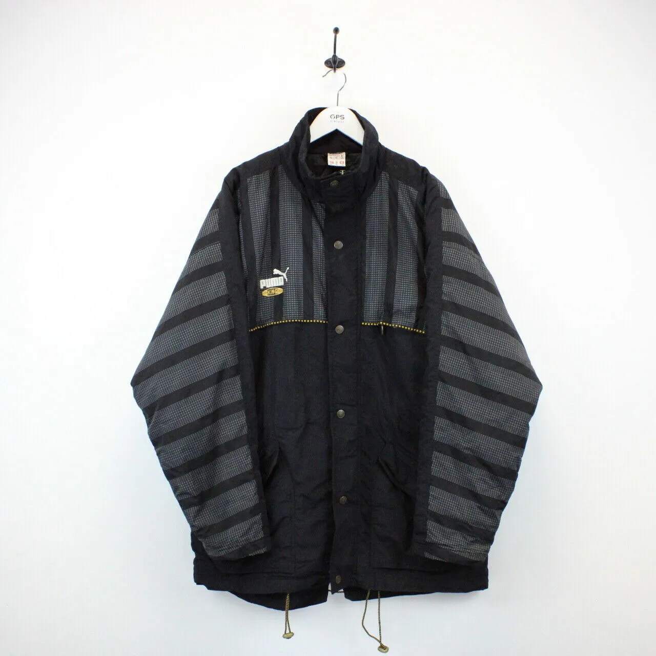 Vintage 90s PUMA KING Jacket Black | XL