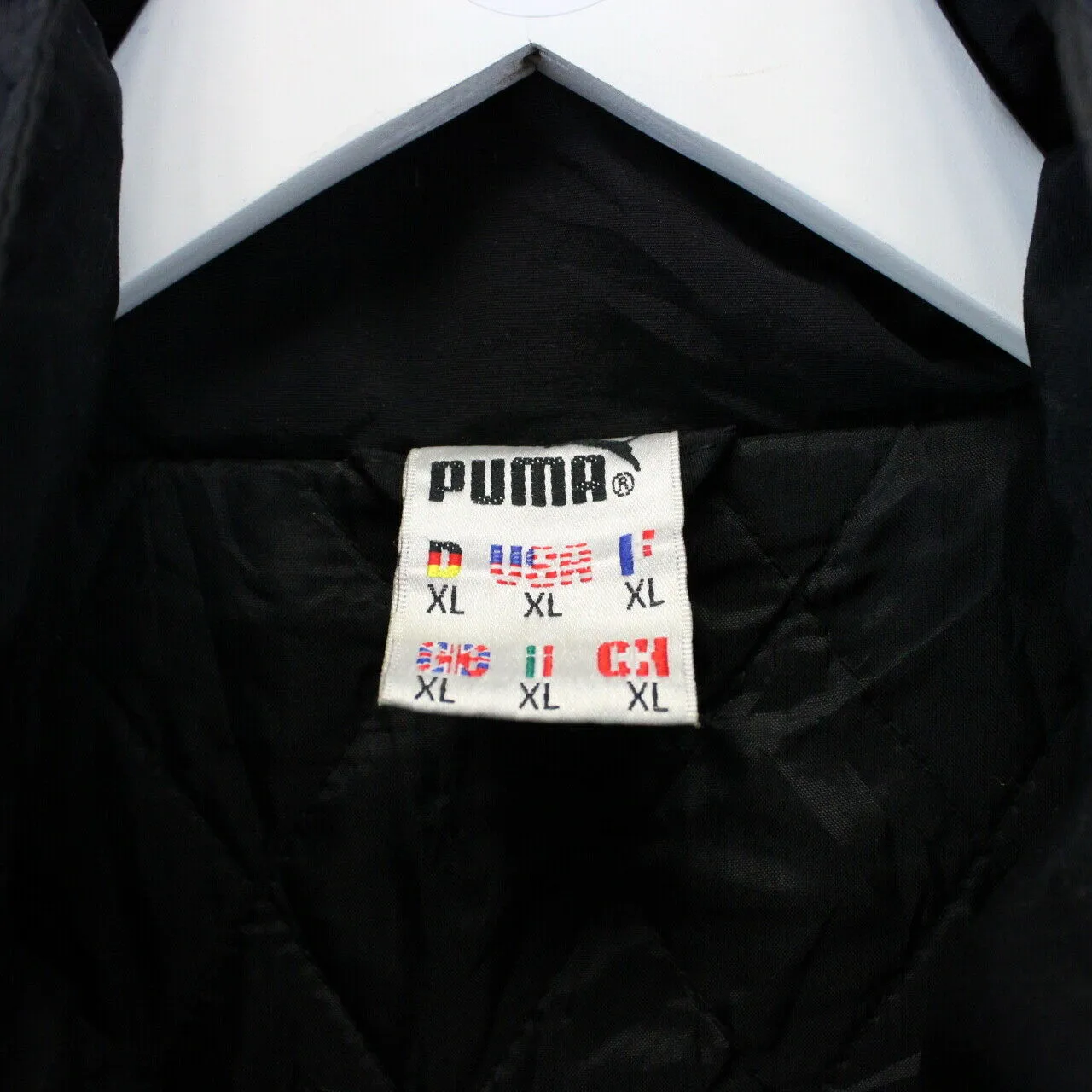 Vintage 90s PUMA KING Jacket Black | XL