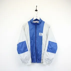 Vintage 90s PUMA Track Top Blue | Medium