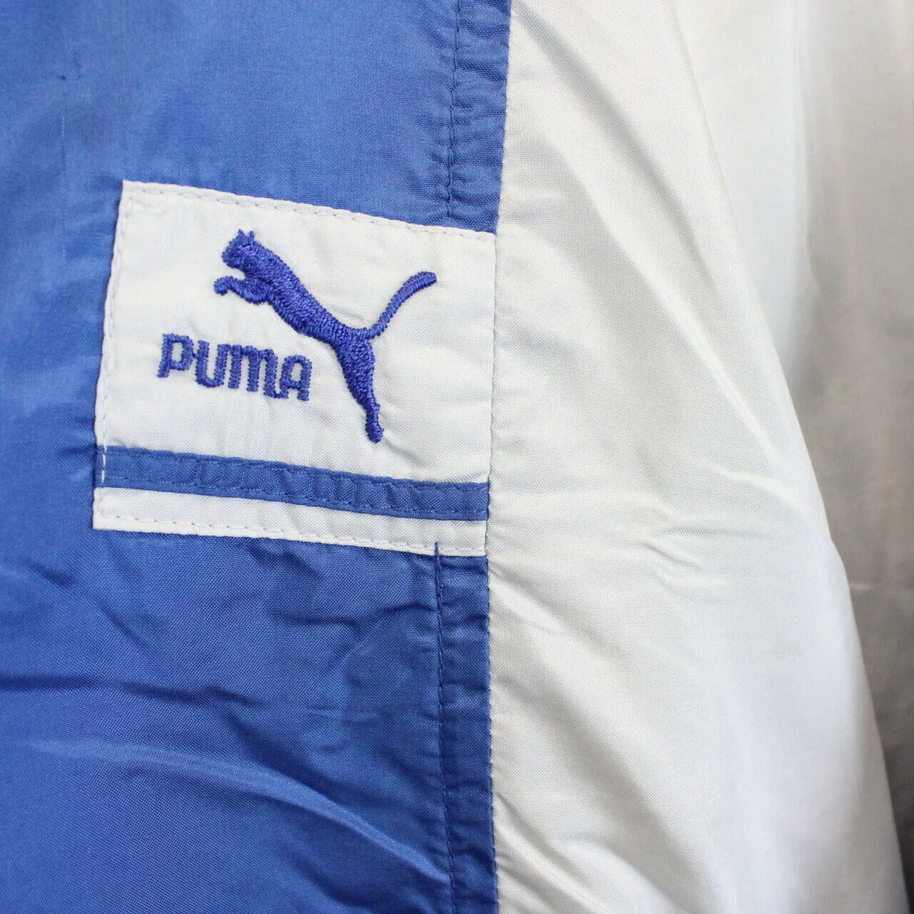 Vintage 90s PUMA Track Top Blue | Medium